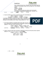 Caco (S) Cao (S) + Co (G) Cao (S) + So (G) Caso (S) : Exercícios - Cálculo Estequiométrico