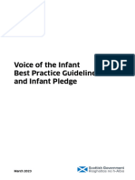 Voice Infant Best Practice Guidelines Infant Pledge 1