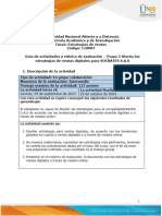 Guía de Actividades y Rúbrica de Evaluación - Unidad 2 - Etapa 3 - Diseña Las Estrategias de Ventas Digitales para SOCRATES S.A.S