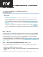 HIV and Sexually Transmitted Diseases (STDS) - NIH