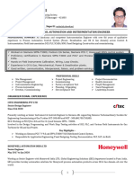 Mohnish Shewkani: Process Control Automation and Instrumentation Engineer