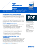 Sophos MDR Datasheet