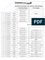 Ap X - Class Phase - 2 Funwork Schedule For 24-25