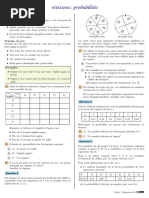 Révisions Probabilités