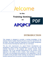 APQP Training Module