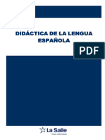 Didáctica de La Lengua Española - Teoría