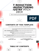 Cost Reduction in Manufacturing Industry Pitch Deck by Slidesgo