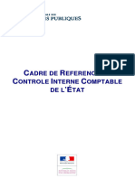 Cadre de Reference Du Controle Interne Comptable de L Etat