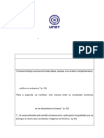 (Fichamento) A Sociedade Contra o Estado - Pierre Clastres