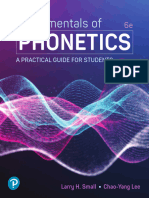 Fundamentals of Phonetics A Practical Guide For Students Larry Small