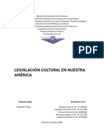 Legislación Cultural