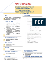 Fiche Technique Dimensionnement Poste HTA