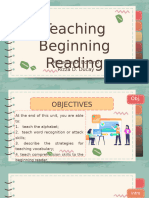 Teaching Beginning Reading