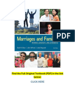 Marriages and Families Intimacy, Diversity, and Strengths 9th Edition Textbook