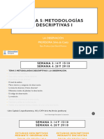 TEMA 5 Metodologías Descriptivas I - 2