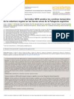 La Variacion Temporal Del Indice NDVI Predice Los