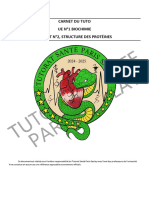 2024 Carnet N°2 Structure Des Proteines