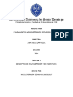 Tarea 4.2 Conceptos de Remuneracion y Salarios