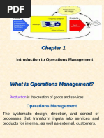 Introduction To Operations Management