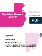 Equilíbrio Químico - Parte 2