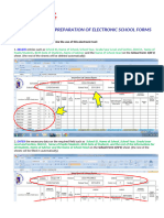 Instructions: Guidelines in The Preparation of Electronic School Forms