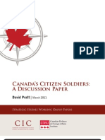 Canadas Citizen Soldiers