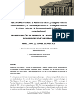 PESSL, SOARES. Transformações Na Paisagem Da Lagoinha, Sob A Ótica Grandes Projetos Urbanos. 2019 - Artigo de Evento