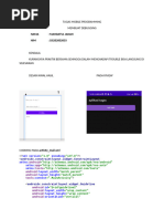 Tugas Mobile Programming
