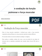 Testes de Função Pulmonar, Manovacuometria e Power Breath