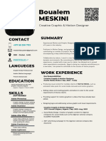 CV - Boualem Meskini-Multimedia Graphic Designer