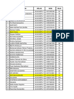 HASIL UT BAHASA INGGRIS - XII - MIPA 7 - Acc