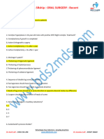 Oral Surgery SRShip Pattern Paper