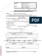 Devoir de Synthèse N°1 - Systèmes Et Réseaux - 3ème SI (2009-2010) Mlle Gharsallah Meriem