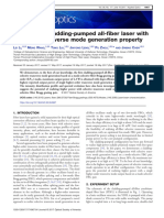 2017 - Chen - AO - Cladding Pumped Laser