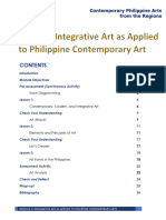 Module 1 - Integrative Art As Applied To Philippine Contemporary Art