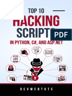 Top 10 Hacking Scripts in Python, C, and ASP - Net - 2 Books in 1