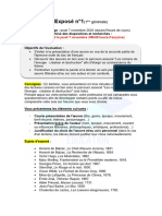 Exposé N°1: Au Plus Tard Le Jeudi 7 Novembre 08h00 Heure Française)