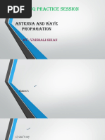 Antenna and Wave Propagation MCQ Complete