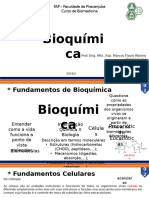 Aula 1 - Introdução À Bioquímica - Prof. Marcos