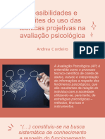 Possibilidades e Limites Das Técnicas Projetivas