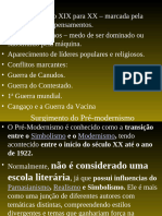 Aulas de Literatura - Modernismo