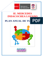 Plan de Tutoria de Los Docentes 2023 Ie Mil