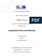 D'entreprise L2-SEG