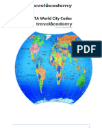 City Codes - World