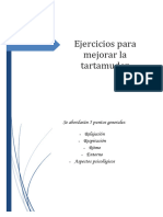 Ejercicios para Trabajar La Tartamudez PDF