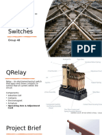 EMS501U - SIEMENS Relay For Railway Switches - Group 48 Presentation