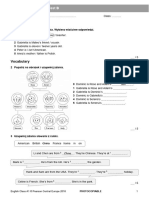 ECA1 Tests Language Test 1B New2018