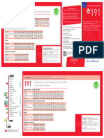 Fiche Horaire Hiver Ligne 191 Du 02-09-24 Au 06-07-25