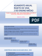 Planejamento 1°ano Ensino Medio PDF