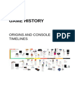 Game History - Origins and Console Timelines